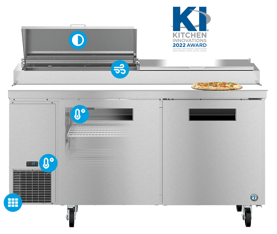 hoshizaki-america,-inc.-releases-new-pizza-prep-table-models-with-smart-technology
